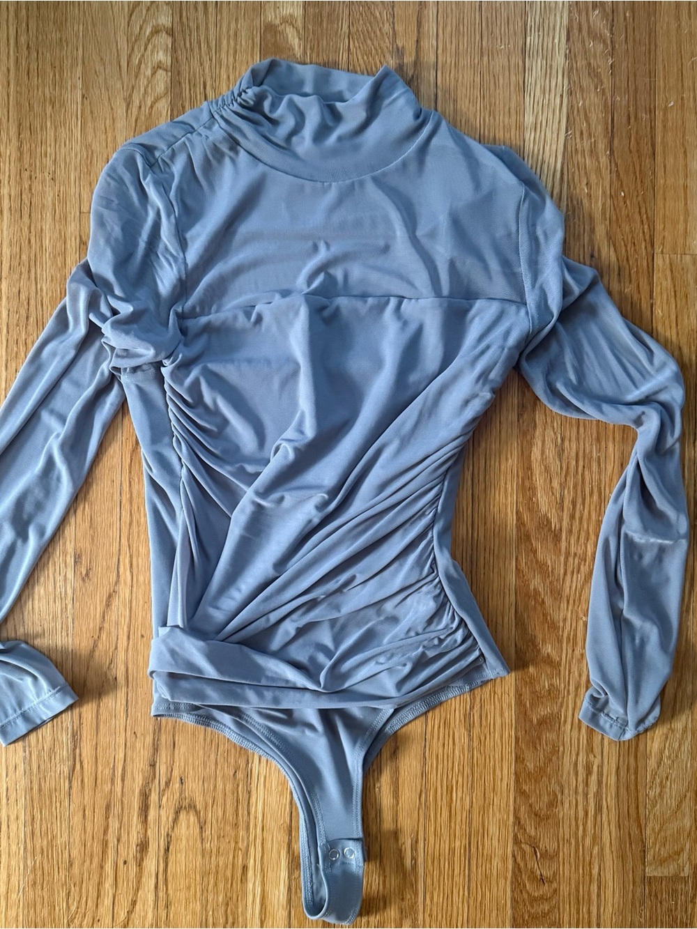 ReoRia Mock Neck Mesh body suit